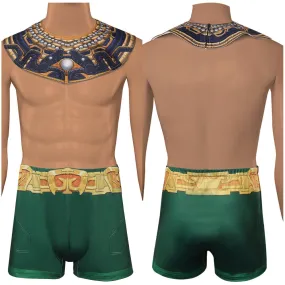 Namor Cosplay Costume Collar Cape Shorts Halloween Carnival Suit