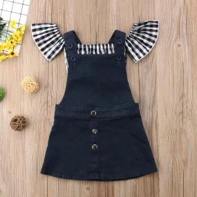 Nessa Skirted Overall Set