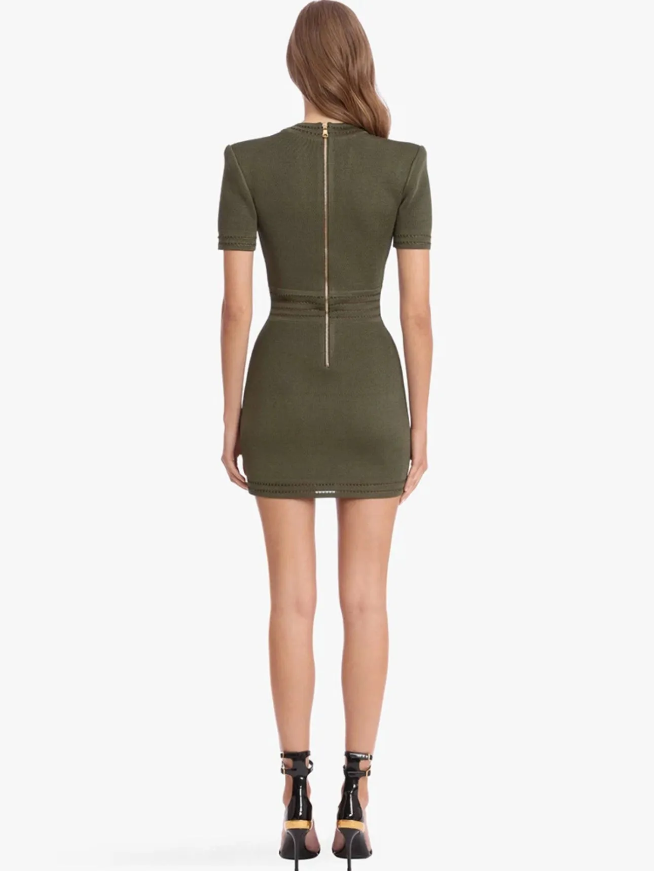 Olive Knit Dress