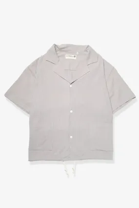 Overall Union - Boxy Short Sleeve Shirt - Light Grey