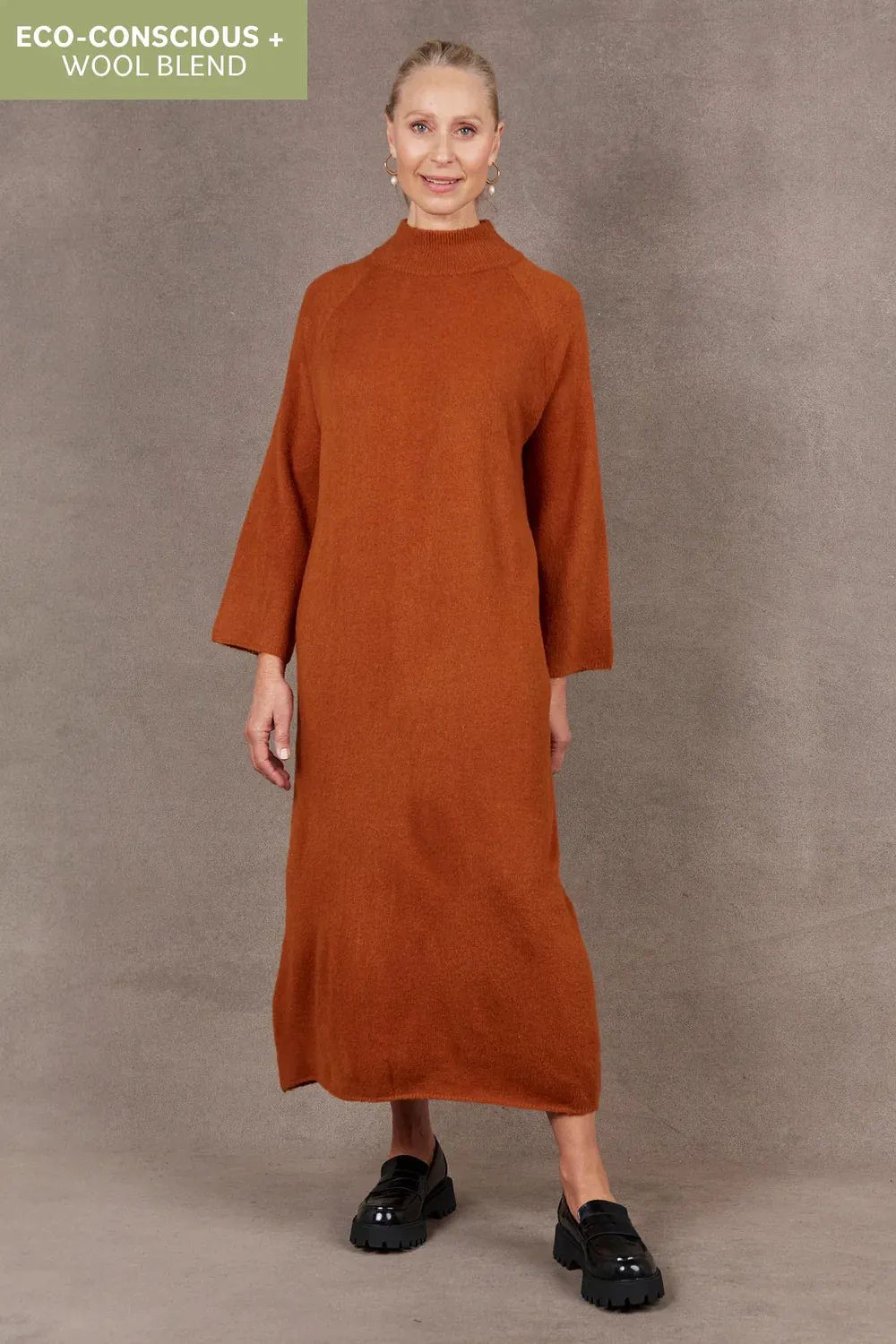 Paarl Tie Knit Dress / ONESIZE