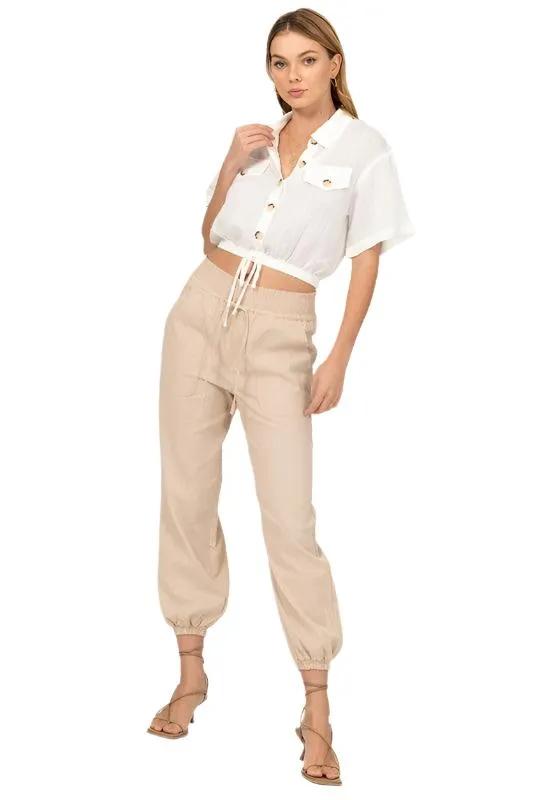 Pause And Reflect High Waist Pants