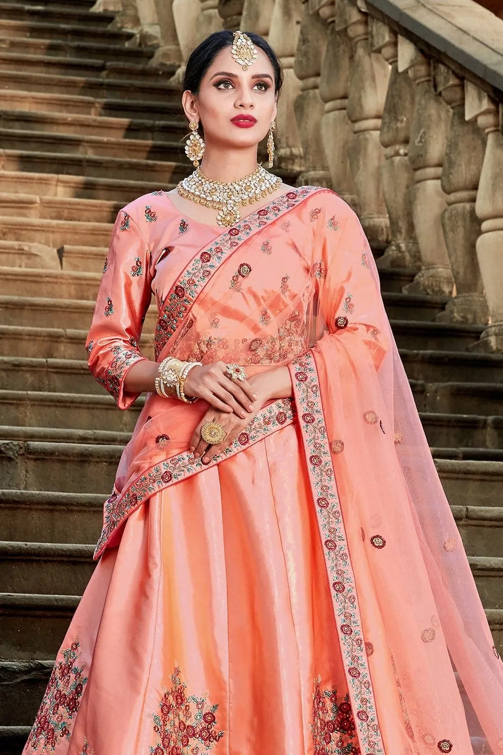 Pink Sand Pink Designer Lehenga Choli