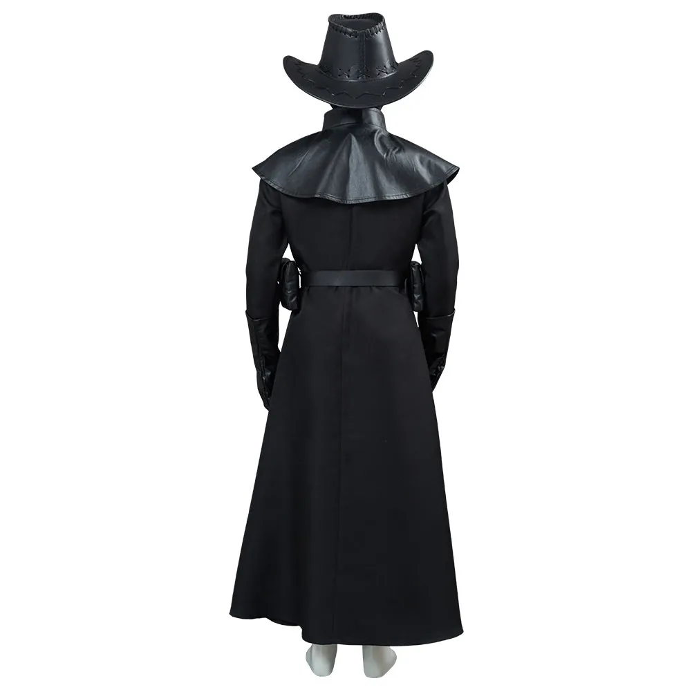 Plague Doctor Halloween Carnival Suit Outfit for Kids Children Cosplay Costume