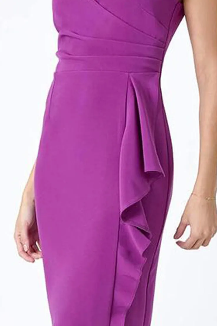 Plum Perfection Wrap Dress