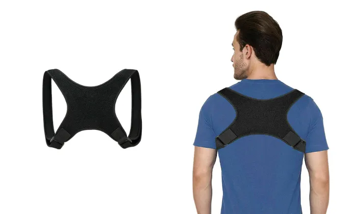 Posture Corrector Adjustable Shoulder Brace Back Support Strap Belt