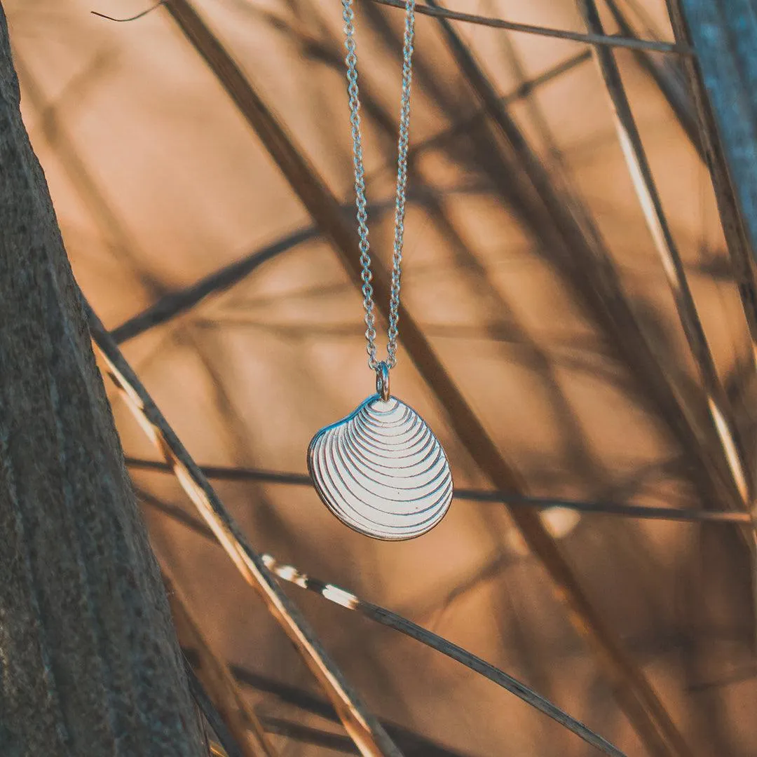 Quahog Shell Necklace