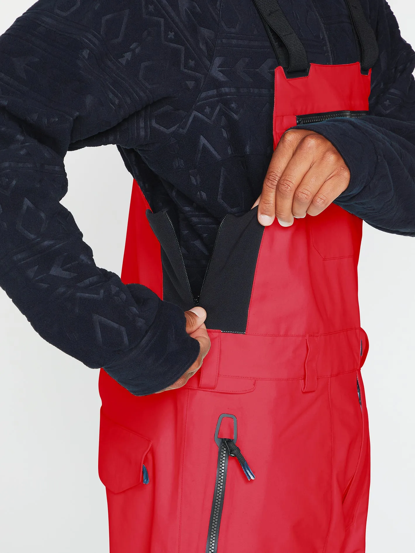 Rain Gore-Tex Bib Overall - Red