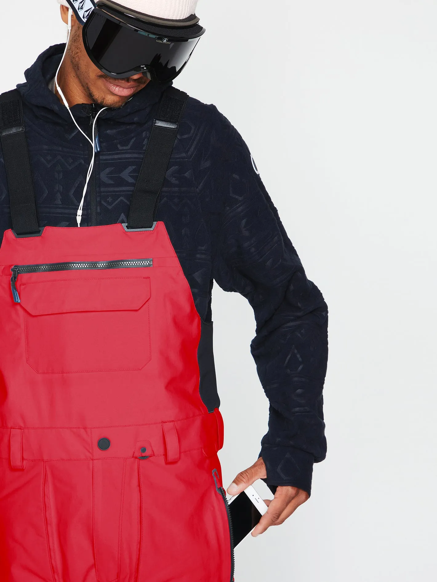 Rain Gore-Tex Bib Overall - Red