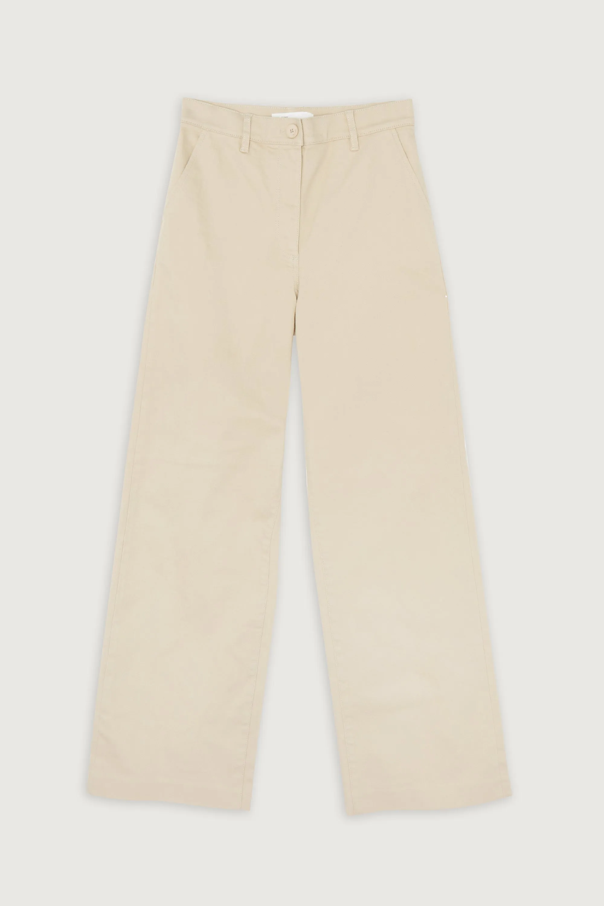 RELAXED FIT TWILL PANT