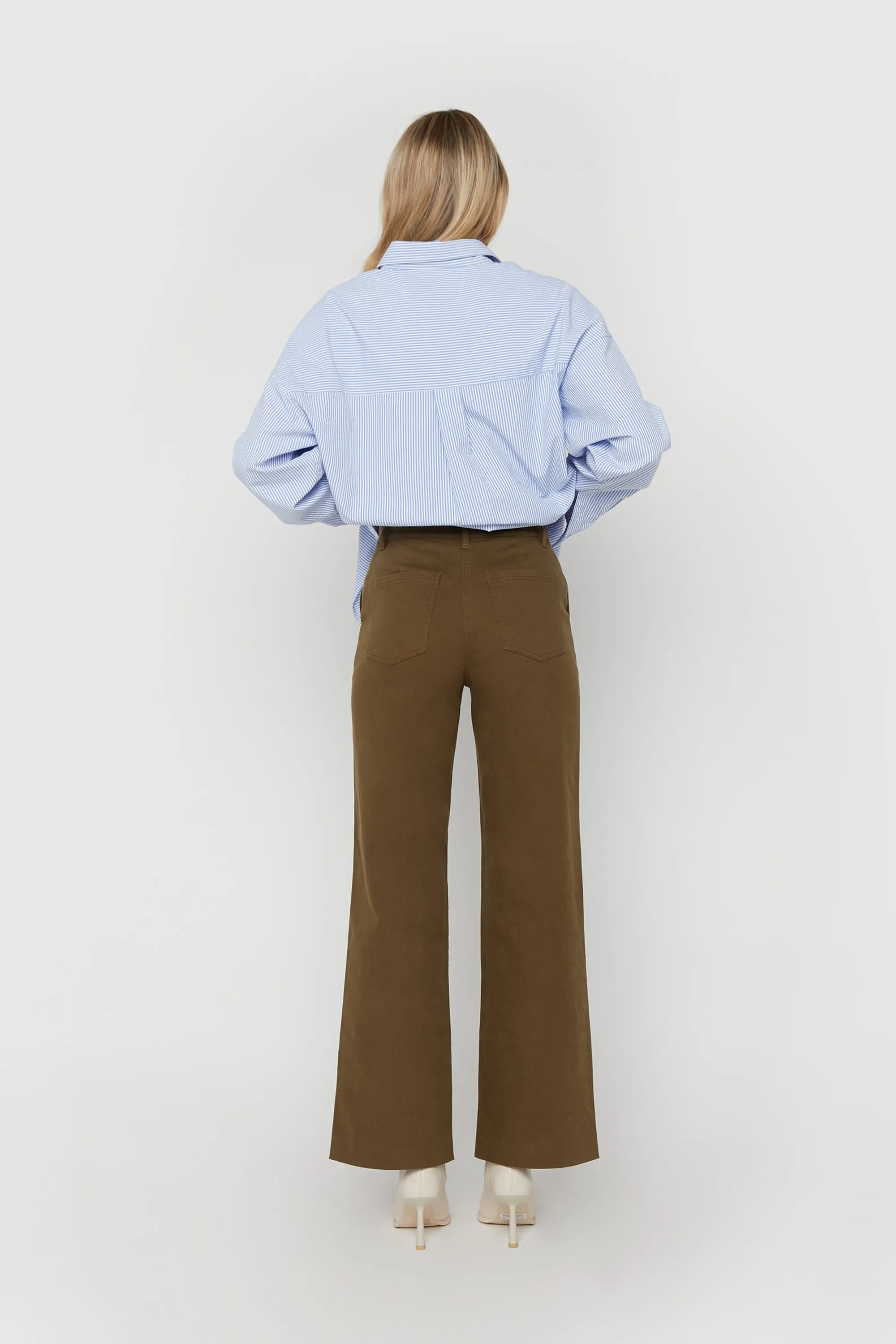 RELAXED FIT TWILL PANT