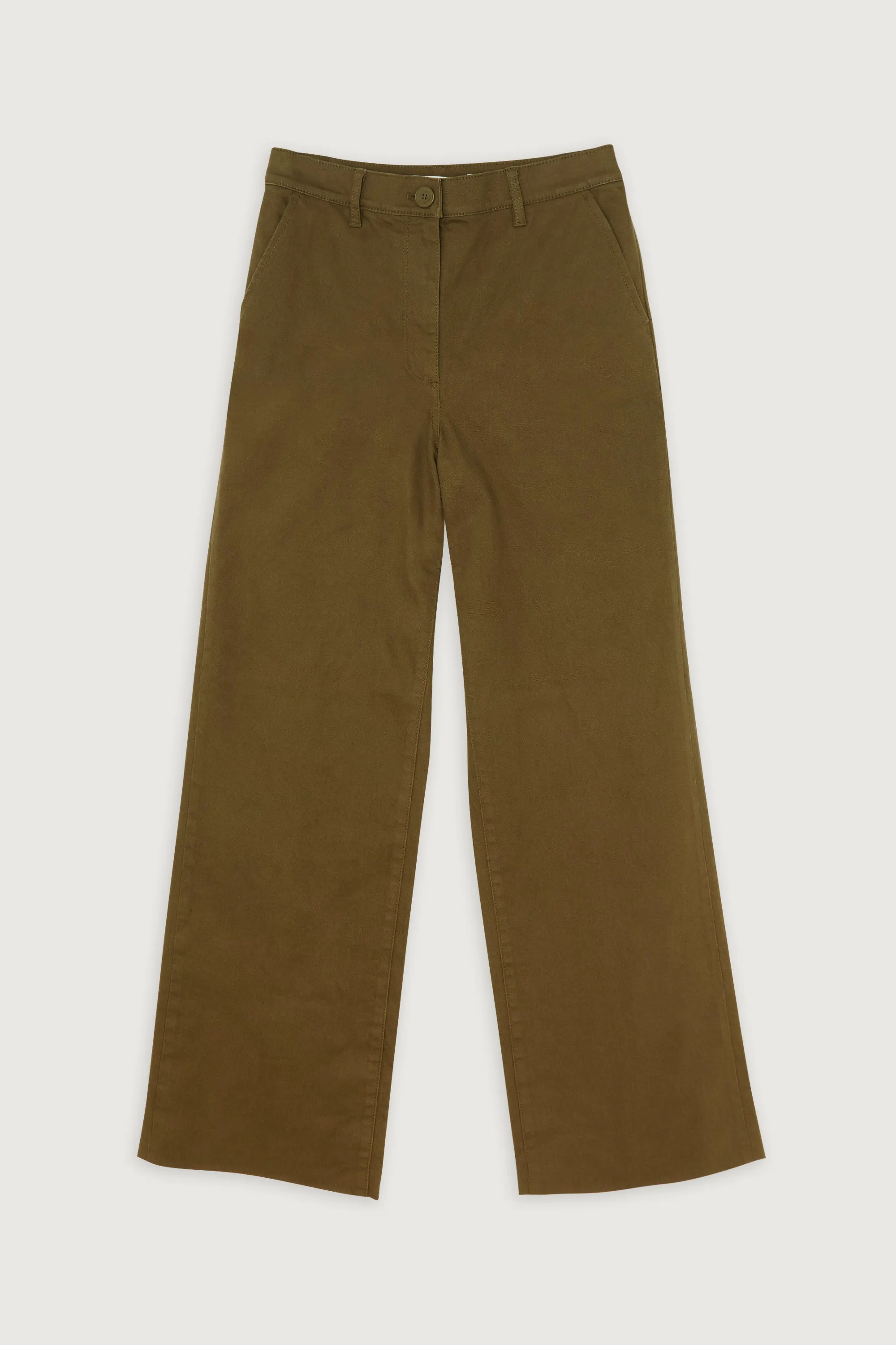 RELAXED FIT TWILL PANT