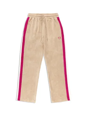 Rosa Velour Track Pant- Humus