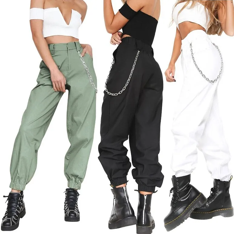 SALE of Alternative Fashion Women's Cargo High-Waist Pants - US