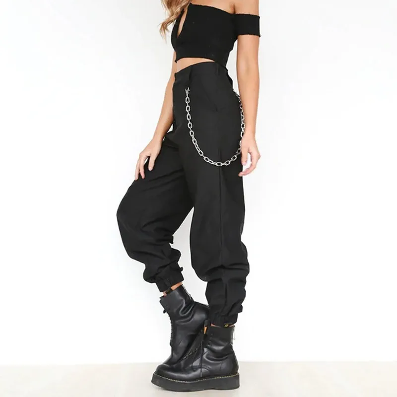 SALE of Alternative Fashion Women's Cargo High-Waist Pants - US