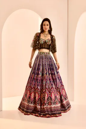 Sanjh Lehenga Set