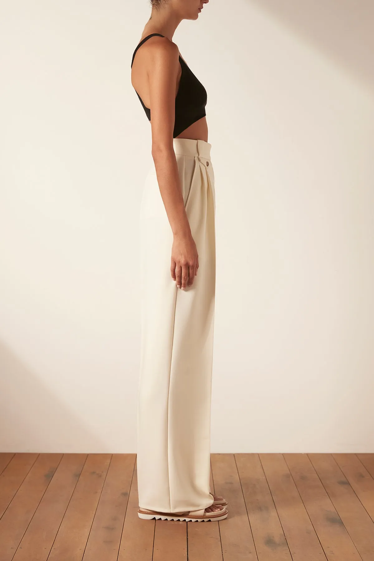 Shona Joy Irena High Waist Tailored Pant