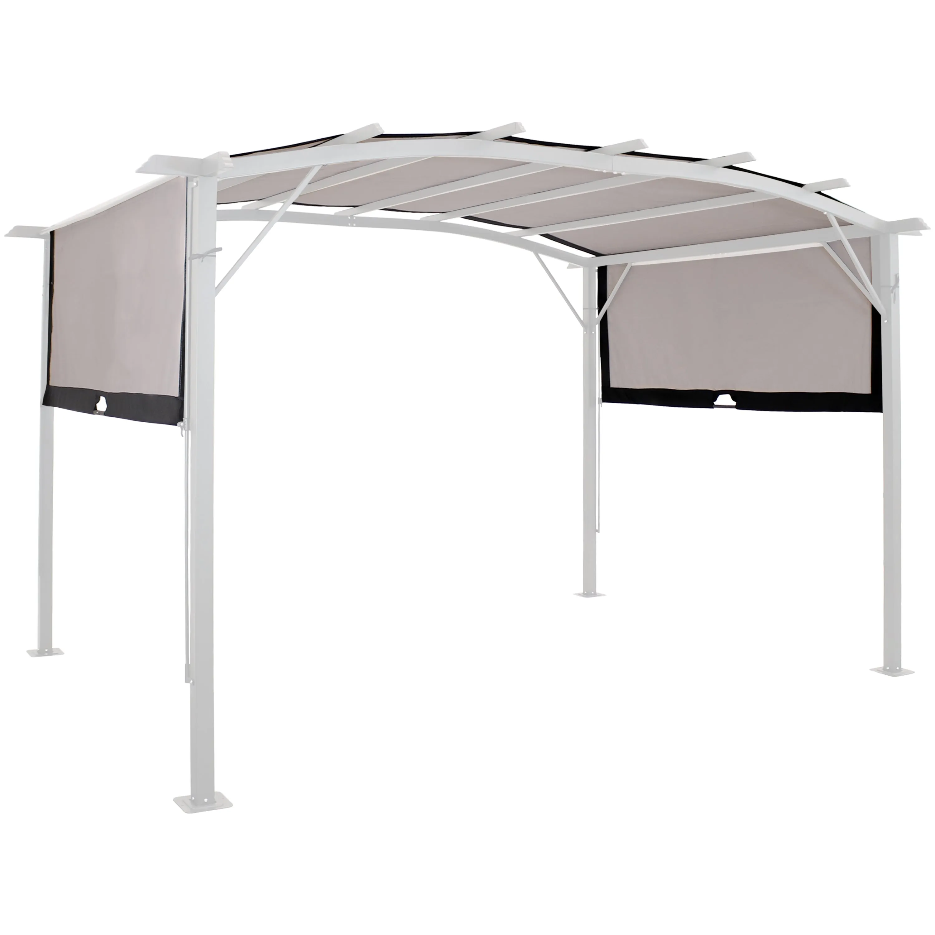 Sunnydaze 9'x12' Replacement Retractable Pergola Canopy Shade Only