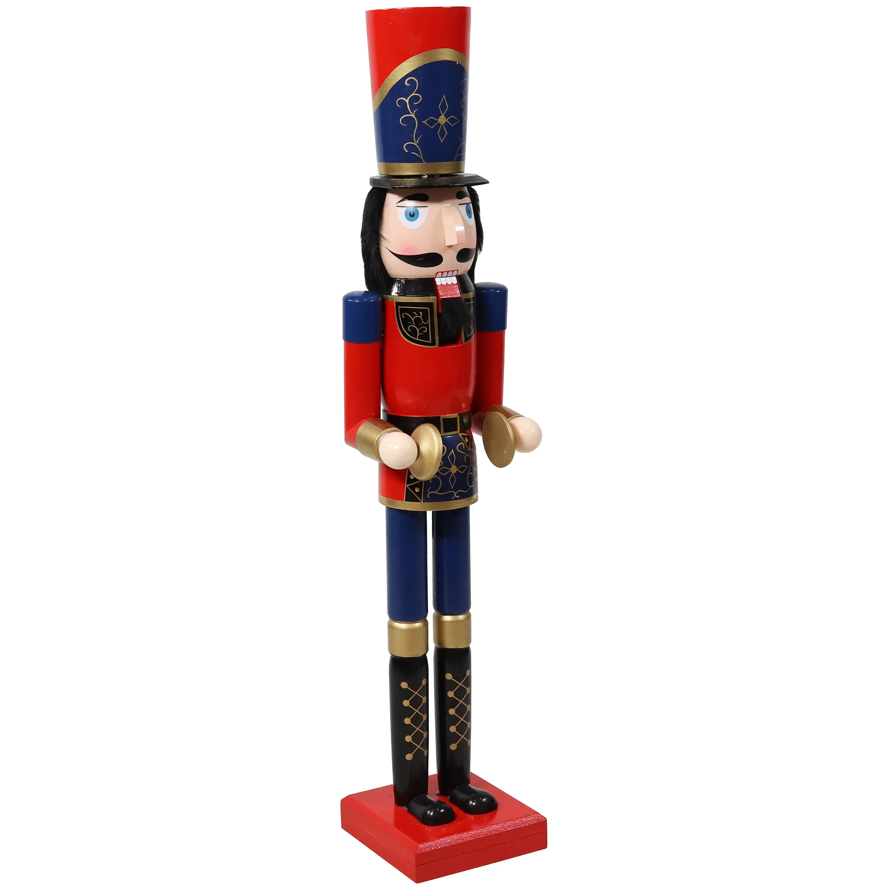 Sunnydaze Conrad the Bold Indoor Nutcracker Statue - 36"