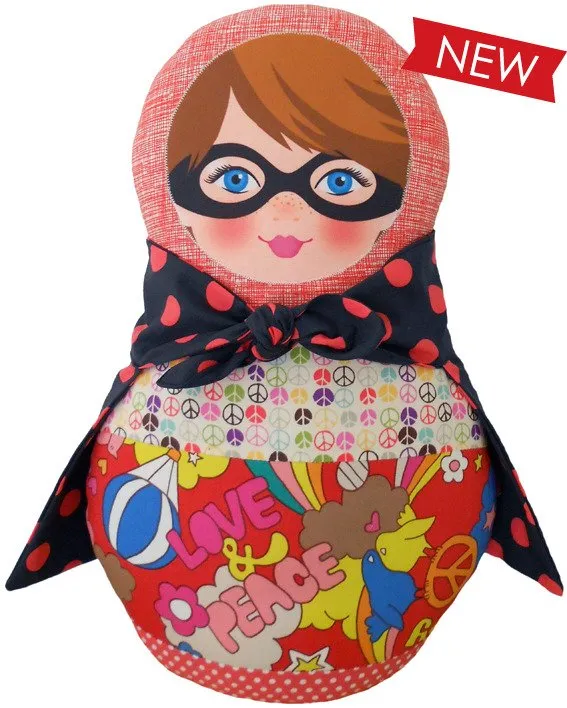 Super Ooshka Pattern Kit - Includes printed face panel