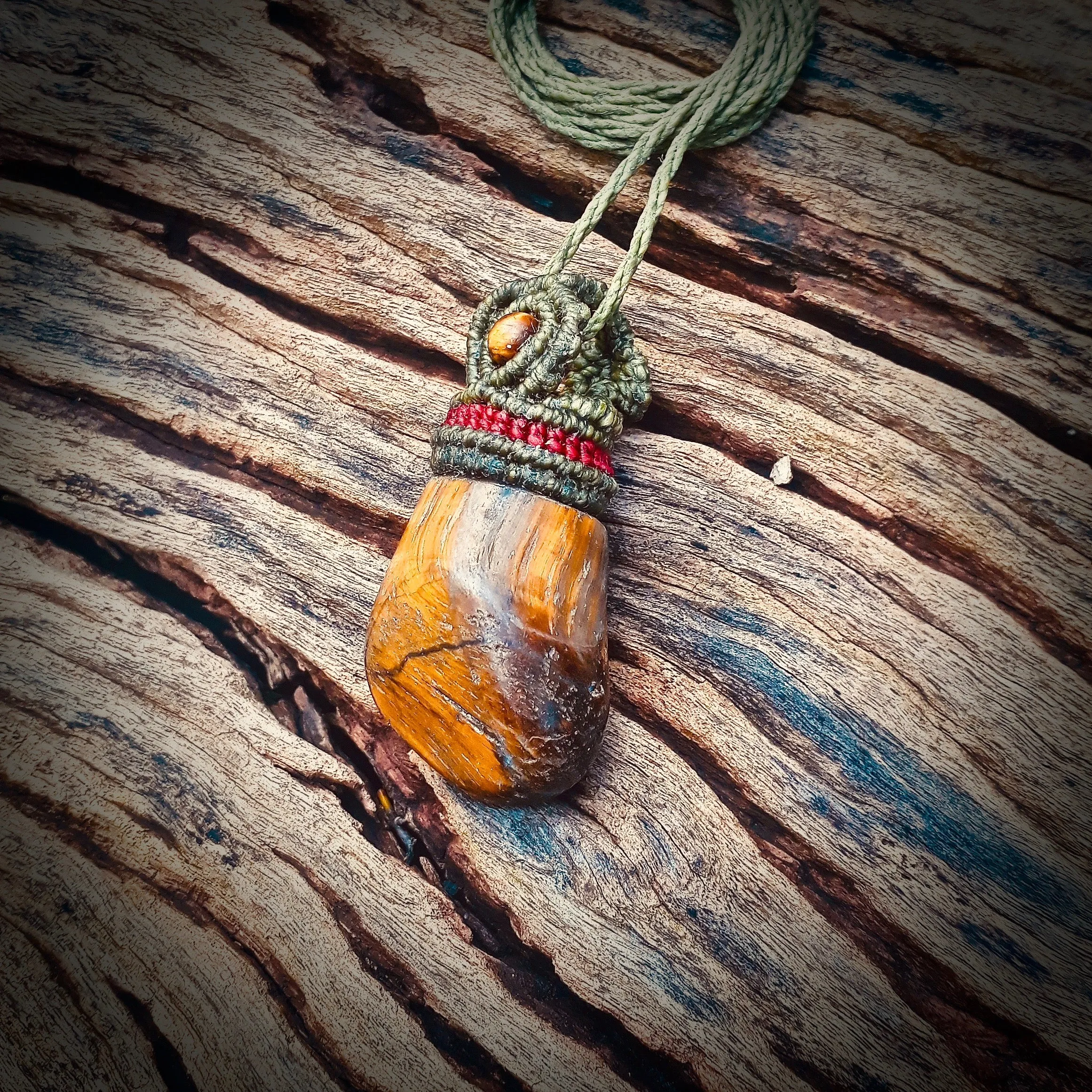 Tiger's eye necklace