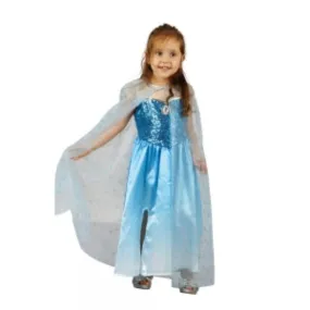 Toddler Ice Princess Costume - Dress & Cape