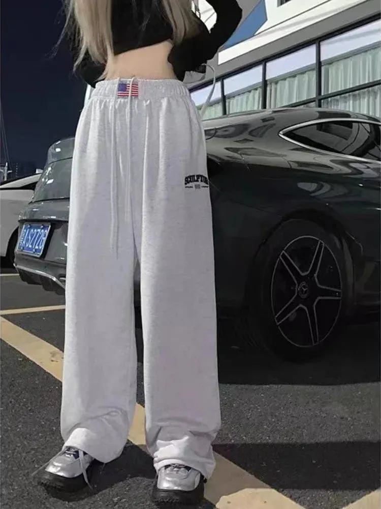 Vintage High Waist Hip Hop Oversize Pants Streetwear Fashion Wide Pants