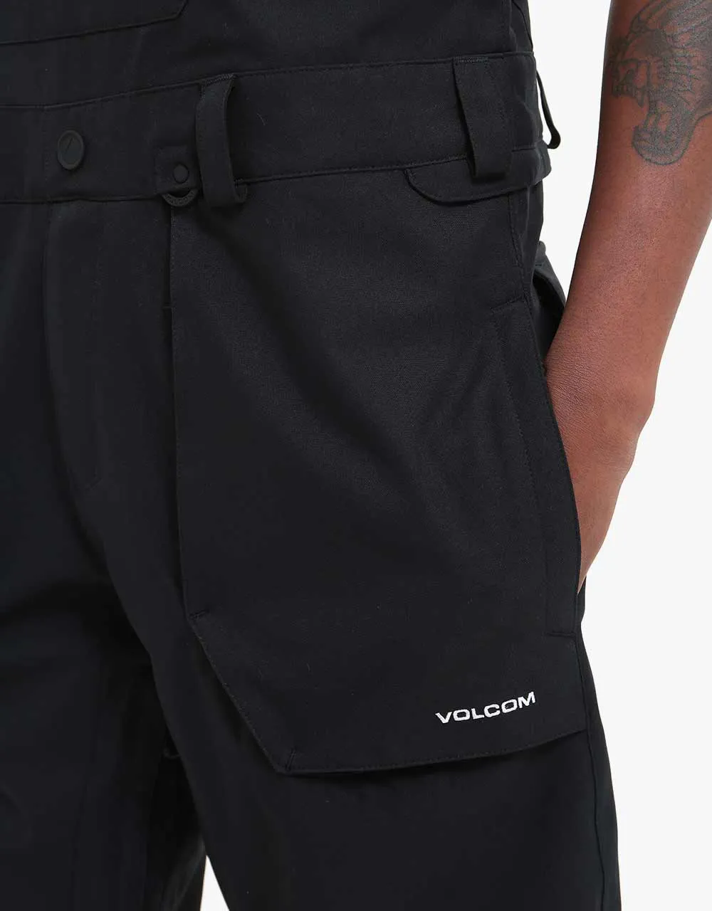 Volcom Roan Bib Overall 2021 Snowboard Pants - Black