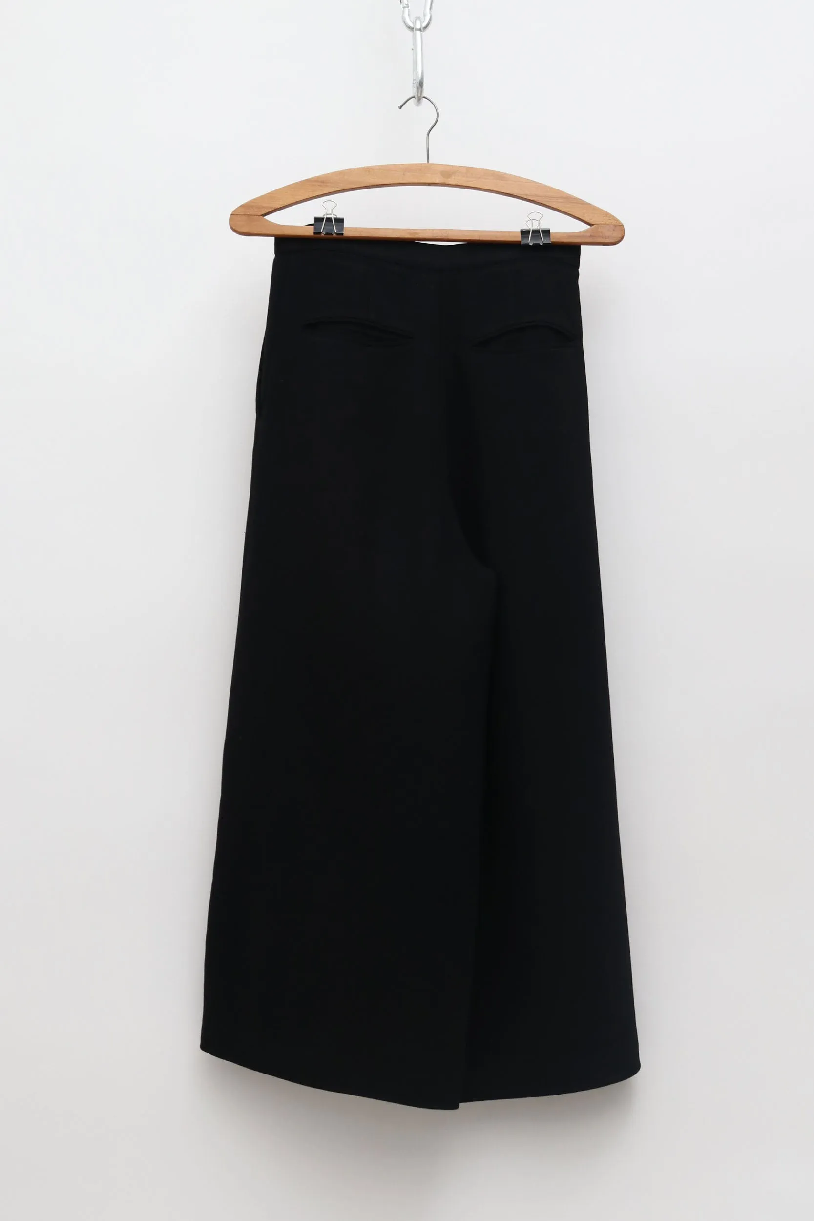 Wide Leg Crepe Culotte