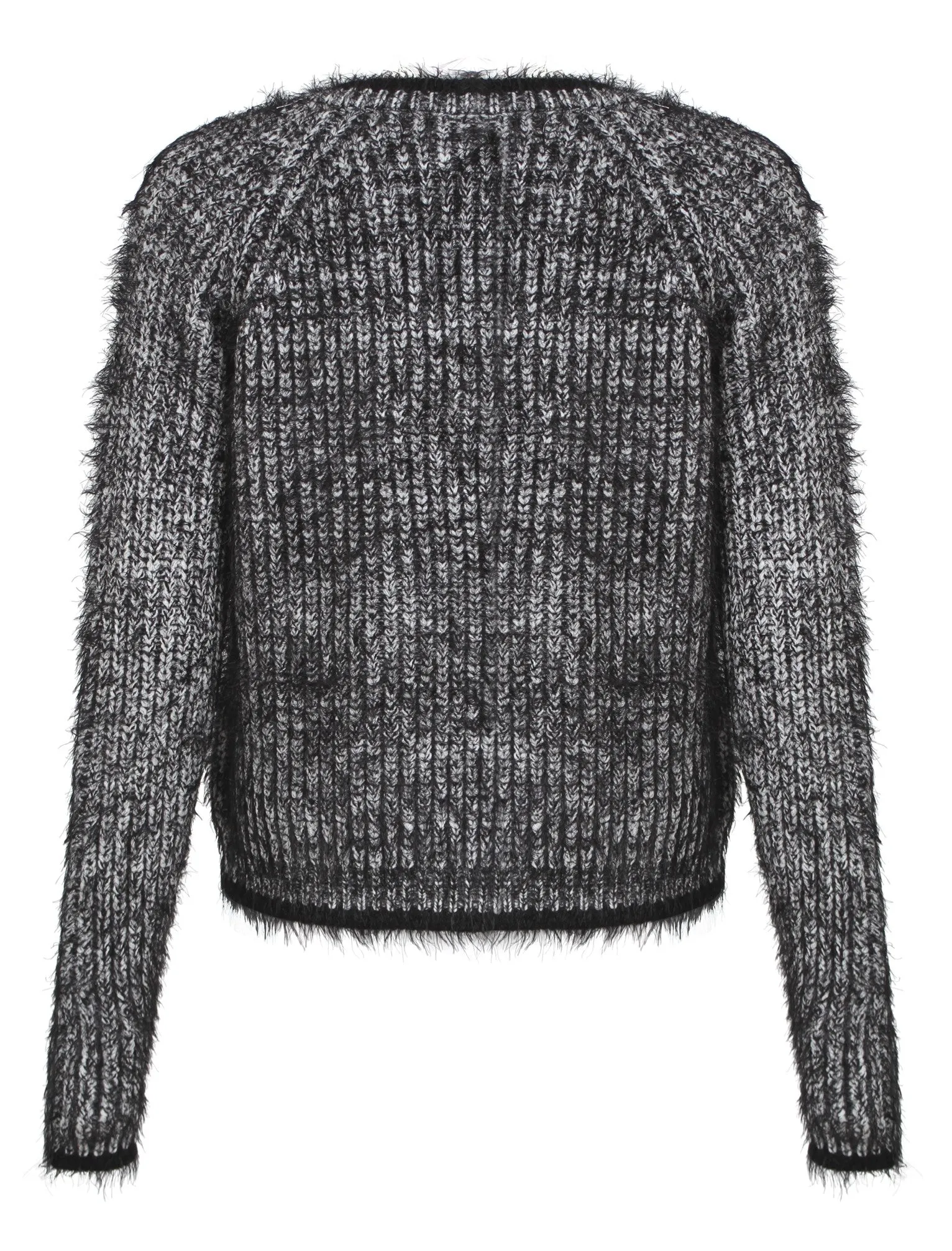 Womens Amara Reya Snowdrop Jumper in Anthracite / Ivory