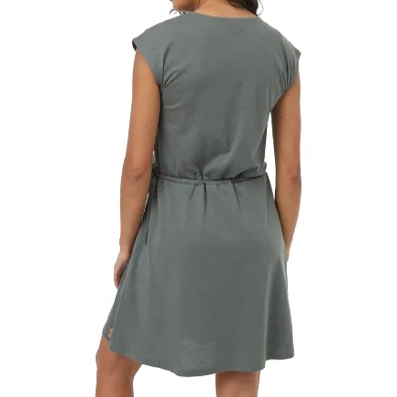 Women's TreeBlend Wrap Front Dress (Light Urban Green)