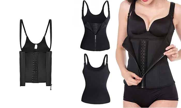 Women's Zipper Body Vest Shaper