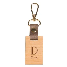 Wood Key Chain